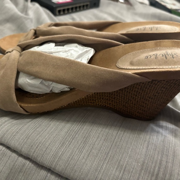 Style & Co Women’s Chickaaf Taupe MC Size 9.5M 2020 Brown Heels NEW - Picture 11 of 16